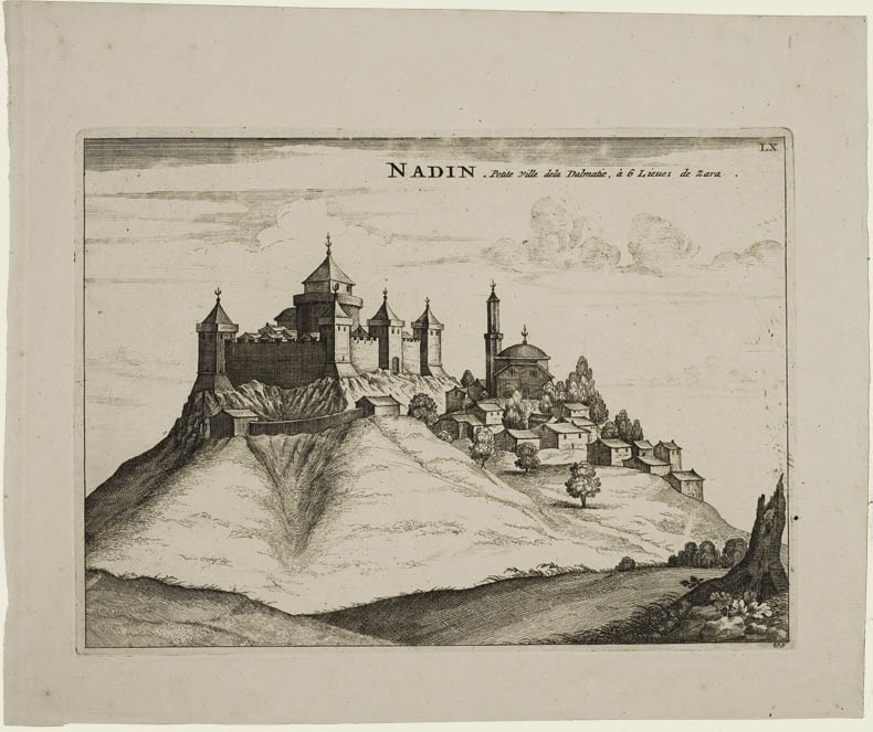 Nadin. Utvrda, 1696.