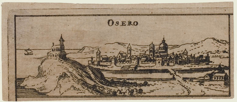 Osor. Grad s crkvicom S. Ansego, 1500-1530